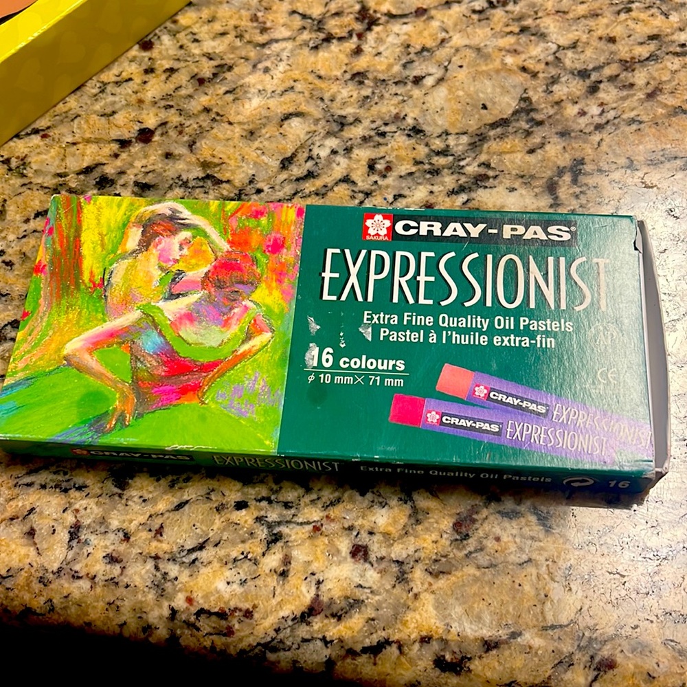 Cray-pas EXPRESSIONIST Oil Pastels colors